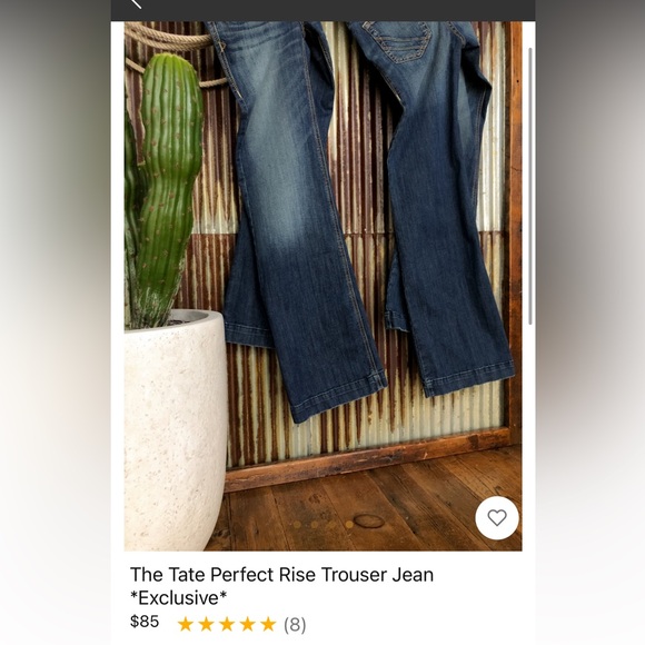 The Tate Perfect Rise Trouser Jeans - Picture 4 of 8